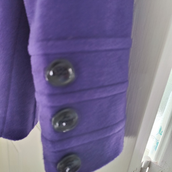 St.John’s Bay Women's Cashmere Blend Pea Coat Size S - Picture 9 of 10